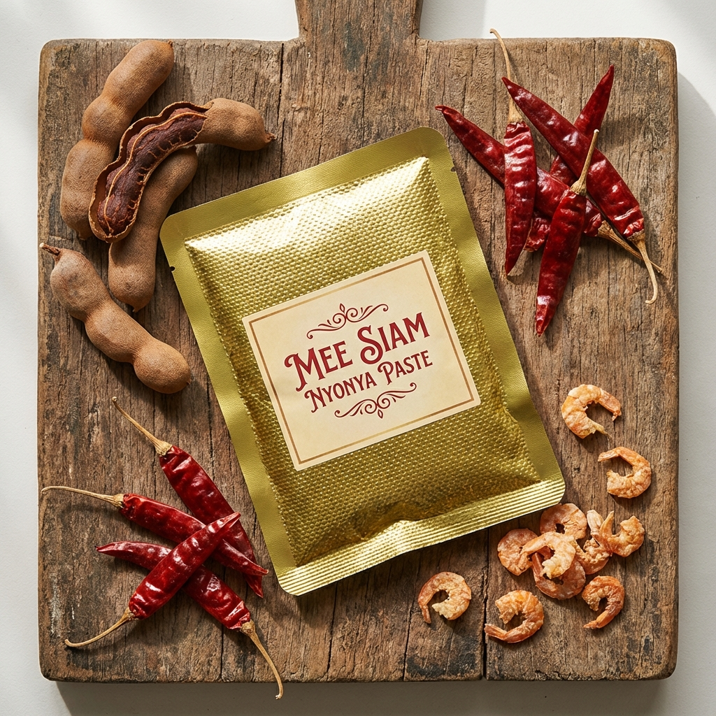 Mee Siam Paste with tamarind and dried chili